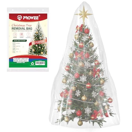 PROWEE Clear Christmas Tree Bag (9 ft)