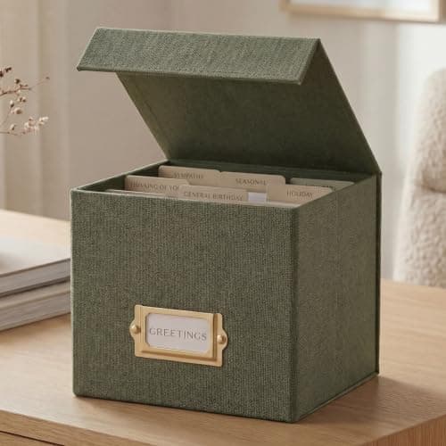 ZICOTO Greeting Card Organizer (up to 300)