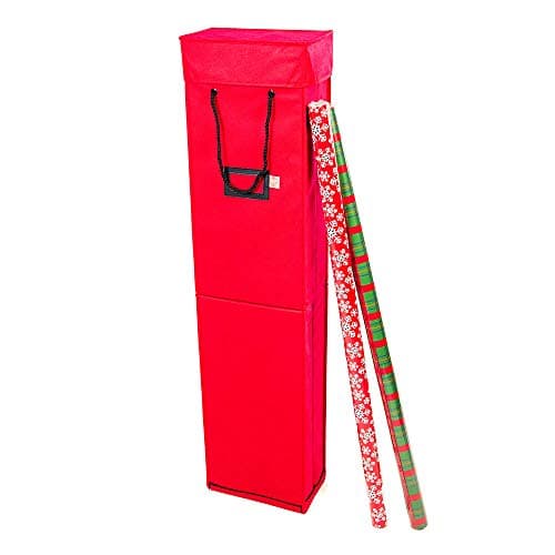 Santa's Bags Wrapping Paper Storage Box