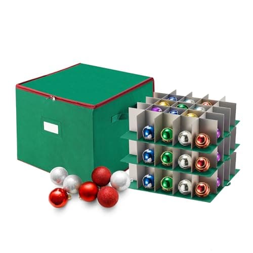 Tiny Tim Totes Ornament Storage Box (75 compartments)