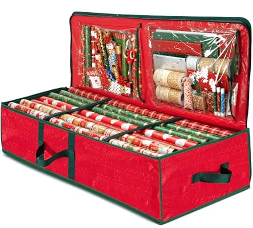Zober Underbed Gift Wrap Organizer (40 in)