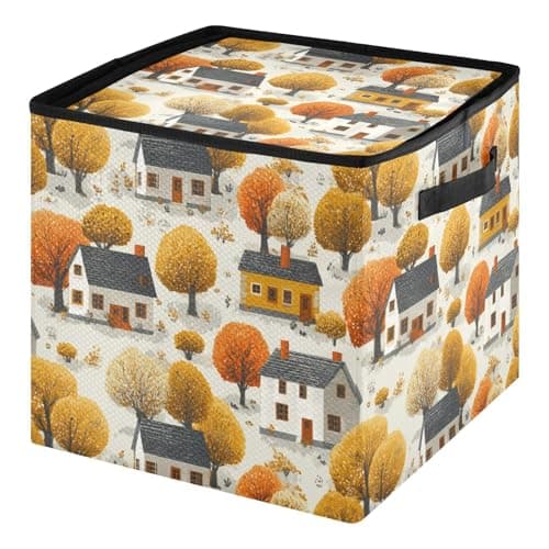 pnyoin Village Scene Ornament Storage Box (64)