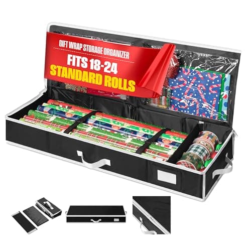 Handy Laundry Gift Wrap Storage Organizer