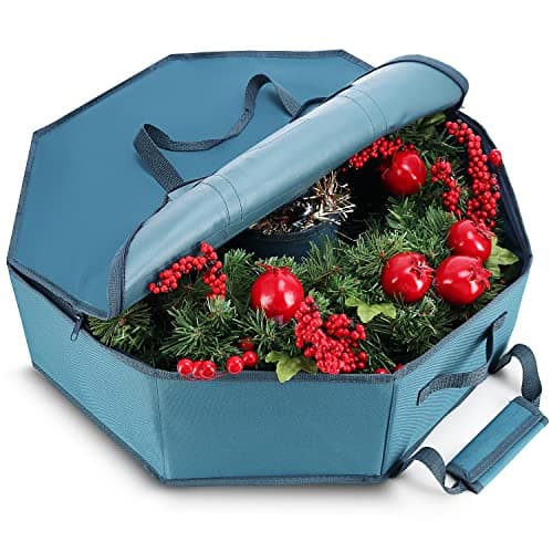 Hearth & Harbor Hard Shell Wreath Storage Container (24 in)